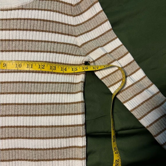 Nine west, striped sweater. - Picture 11 of 12